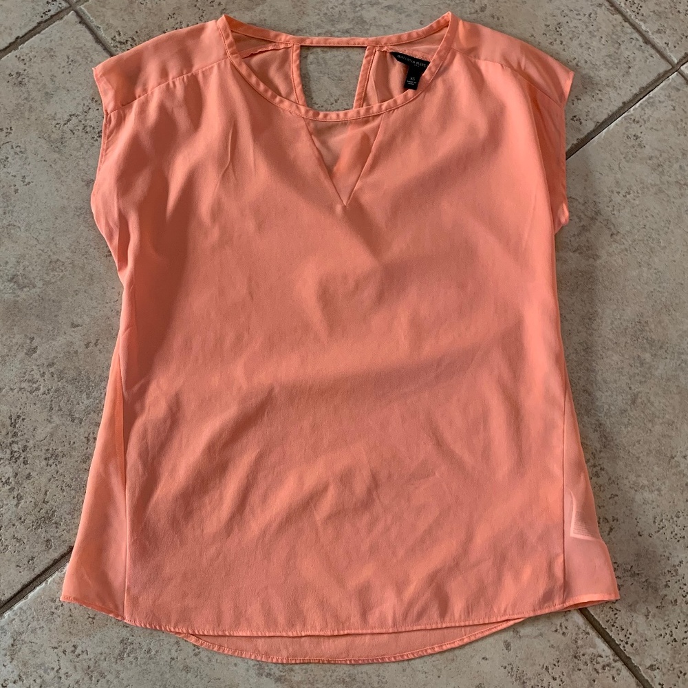 Banana Republic Peach Top XS